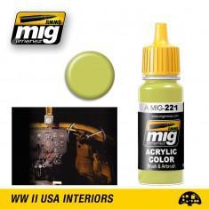 MIG Acrylic FS 33481 Zinc Chromate Yellow 17ml MIG Acrylic FS 33481 Zinc Chromate Yellow 17ml