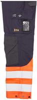 Blåkläder Multinorm inherent werkbroek 14881513 | Marineblauw/Oranje | Maat 64 - 7330509720479 - thumbnail