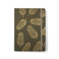 Notitieboek paperclip fabrick a5 96vel 100gr lijn | 6 stuks - thumbnail