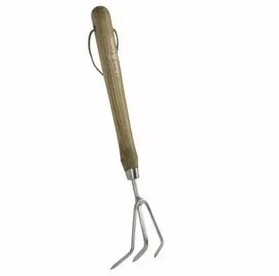 Handcultivator lang RVS FSC Hout Dutch Garden TalenTools - Talentools