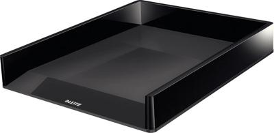 Leitz Dual Black brievenbakje zwart Leitz Dual Black brievenbakje zwart