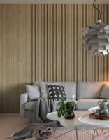 Dutch Wallcoverings Elements - Ribbvägg Walnut - thumbnail