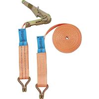 TOOLCRAFT Spanband (tweedelig) Trekkracht (lc) vastbinden (enkel/direct)=1000 daN (l x b) 6000 mm x 38 mm Ratelinrichting - thumbnail