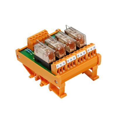 Weidmüller Relaisprintplaat Gevuld 1 stuk(s) RSM 4R 24VDC LP GEM.- 1x wisselcontact 24 V/DC Weidmüller Relaisprintplaat Gevuld 1 stuk(s) RSM 4R 24VDC LP GEM.- 1x wisselcontact 24 V/DC