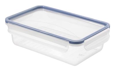 Rotho Clic & Lock Koelkast Bewaardoos 1.5L Horizon Blauw/Transparant - thumbnail