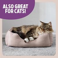 Rosewood 40 winks hondenmand cord ribstof beige - thumbnail