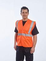 Veiligheidsvest portwest hivis oranje - thumbnail