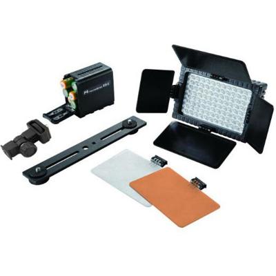 Falcon eyes led lamp set dimbaar dv-96v-k1 op batterij