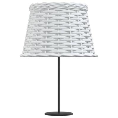 VidaXL Lampenkap ø25x17 cm wicker wit
