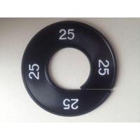 Maatring 9cm zwart/wit 25 - thumbnail