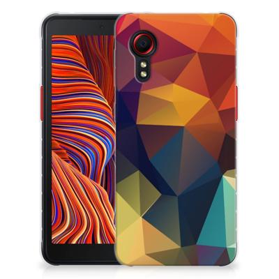 Samsung Galaxy Xcover 5 | TPU Hoesje | Polygon Color