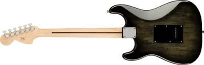 Squier Affinity Series Stratocaster FMT HSS MN Black Burst elektrische gitaar - thumbnail