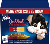 PURINA Felix Fantastic Duo Mix Countryside - nat kattenvoer - 120x85g - thumbnail