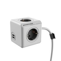 Allocacoc PowerCube Extended USB stekkerdoos - thumbnail