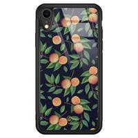 iPhone XR glazen hardcase - Orange lemonade - thumbnail