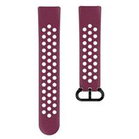 Hama Sportpolsband Voor Fitbit Charge 5 Ademend Horlogebandje Bord./grijs - thumbnail