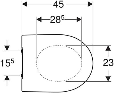 Geberit Icon wc-zitting met softclose en quickrelease en topfix Duroplast Wit 500.835.01.1 Geberit Icon wc-zitting met softclose en quickrelease en topfix Duroplast Wit 500.835.01.1