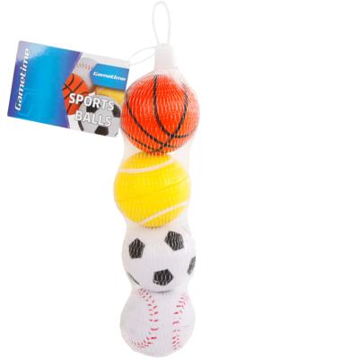 Sportballen Klein, 4st.