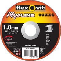 Flexovit dss mega-line 230x2.5x22.23 a30w t41 staal | 25 stuk stuks - thumbnail