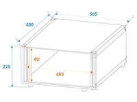 ROADINGER Effect Rack Studio 4U - thumbnail