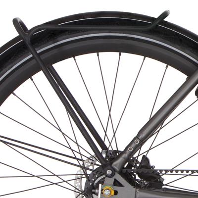 Cortina achterdrager low rider 28 mozzo jet black matt