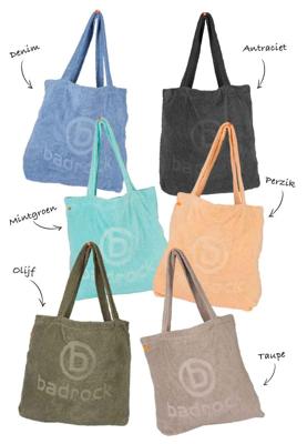 Badstof tas van Badrock-Perzik tas