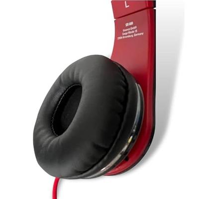 Vivanco SR 660 hoofdband gebonden zwart, rood mobiele headset binaural in het oor