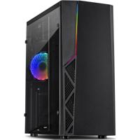 Inter-Tech B-02 RGB midi tower behuizing - thumbnail