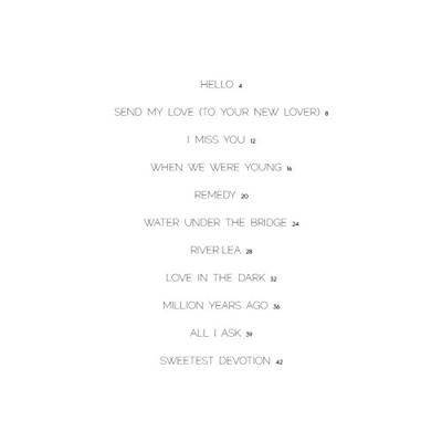 Hal Leonard Adele 25 songboek voor gitaar - thumbnail
