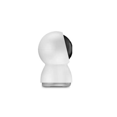 SPC Lares 360 - Intelligente bewakingscamera voor gebruik binnenshuis met 360° kop, bewaking van personen, bewegingsdetectie, nachtzicht, bidirectionele audio en klein formaat