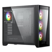 ATX Semi-toren BehuizingKEEP OUT XC-911 PRO MASTER Zwart - thumbnail