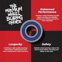 ALL BALLS Racing wiellagerset wheel bearing sets 25-125 complete with simmerrings - thumbnail