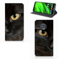 Motorola Moto G6 Hoesje maken Zwarte Kat - thumbnail