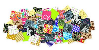 Hobbypapier décopatch 3x3cm 11.000 stuks ass