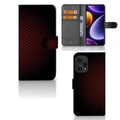 Xiaomi Poco F5 | Telefoon Hoesje | Geruit Rood Xiaomi Poco F5 | Telefoon Hoesje | Geruit Rood