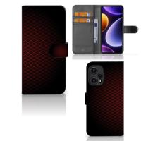 Xiaomi Poco F5 | Telefoon Hoesje | Geruit Rood - thumbnail