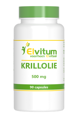 Elvitum Krill olie 500mg 90 Capsules Elvitum Krill olie 500mg 90 Capsules