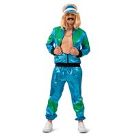 Fout Trainingspak Dylano Blauw Pailletten Heren - thumbnail