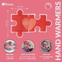 Hand warmer &apos;&apos;Puzzle&apos;&apos; pack of 2 - thumbnail
