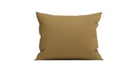Zo Home Satinado Kussensloop Katoen Satijn - cognac brown 60x70cm - thumbnail