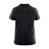 Blåkläder Dames poloshirt piqué 33901050 | Zwart/Grijs | Maat M - 7330509479643 - thumbnail