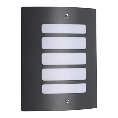 Todd buitenwandlamp - BRILLIANT - H29cm - Antraciet - 60W - Gebogen lijnen - thumbnail