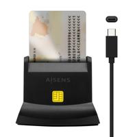 ID/SIP-kaartlezer Aisens ASCR-SN04CSD-BK Zwart - thumbnail