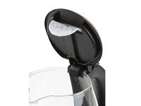 DOMO DO9218WK Waterkoker Aantal/Volume: 1.2 l Zwart, Zilver - thumbnail