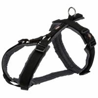 Trixie hondentuig premium trekking zwart / grijs - thumbnail