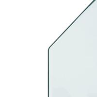 Glasplaat openhaard zeshoekig 120x50 cm - thumbnail