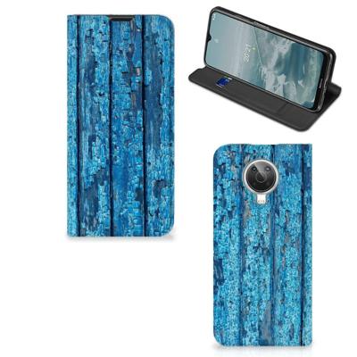 Nokia G10 | G20 Book | Wallet Case | Wood Blue