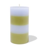 HEMA Stompkaars ⌀7x13cm strepen lichtblauw-groen (lichtblauw) - thumbnail