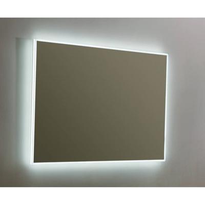 Spiegel Sanilux Mirror Infinity 100x70x4,5 cm Aluminium met LED Verlichting en Spiegelverwarming Sanilux