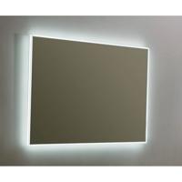 Spiegel Sanilux Mirror Infinity 100x70x4,5 cm Aluminium met LED Verlichting en Spiegelverwarming Sanilux - thumbnail